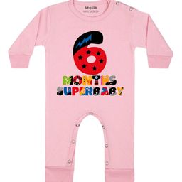 Arvesa 6 Month Printed Bodysuit-image-87