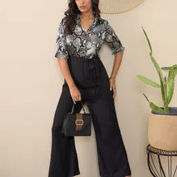 Chemistry Women Printed Basic Jumpsuit-image-94