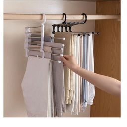 DeoDap Set of 1 5 in 1 Trouser Hanger image 2