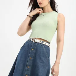 SZN Premium Stretchable Crop Top-31