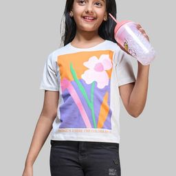ZUNIORS SSC Kids-Unisex White Cotton Printed Tshirts-image-6