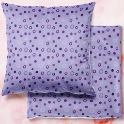 ArtzFolio Multicoloured Set of 2 Velvet Square Cushion Covers-image-65