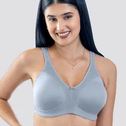 Maashie M4416 Fuller Cups Support Non Padded Comfort Seamless Minimizer Bra-picture-35