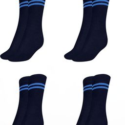 MUKHAKSH Unisex Blue Socks-image-99