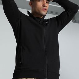 Puma Men Zippered Slim Fit Sweat Jacket-image-57