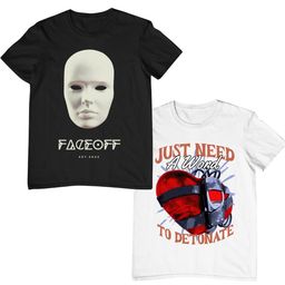 TeeSlix Unisex Black Tshirts-image-28