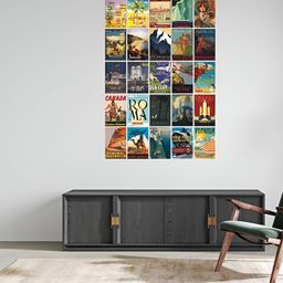CVANU Multicoloured 6 and more Piece Paper Wall Core-picture-27