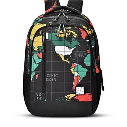 Gear Unisex Globe Printed Backpack-46