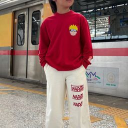 Nap Chief Kids Naruto Kakashi Printed Long Sleeves Pure Cotton Sweatshirt With Joggers-picture-2