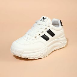 LULU & SKY Women Colourblocked PU Slip-On Sneakers-34
