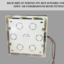 BAHUL Wall Surface PVC with CONECTION Wire ONLY 5 Switch 1 Socket Regulator Bord image 4