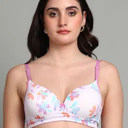 Dressberry Heavy Padded Printed Bra-45