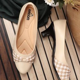 AROOM Women Slim Heeled Sandals with Bows-image-57