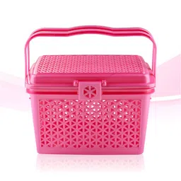 Myntra Elegant Homes Pink Set of 1 Regular Multi-Utility Organisers image 5