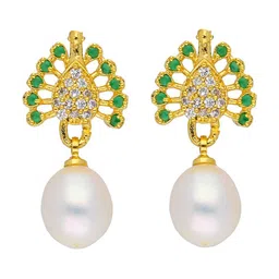 Sri Jagdamba Pearls Dealer Contemporary Drop Earrings-72