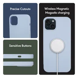 SPRIG Solid Printed iPhone 15 Plus Bumper Case Mobile Accessories image 2