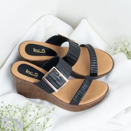 Inc 5 Women Round Toe Wedge Mules-58