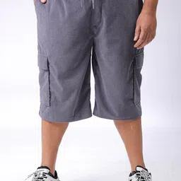 HARDSODA Men Loose Fit High-Rise Shorts-image-81