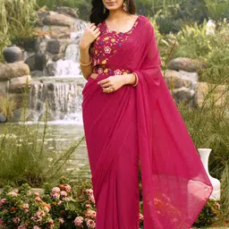 PATLANI STYLE Pure Georgette Ready to Wear Saree-image-20
