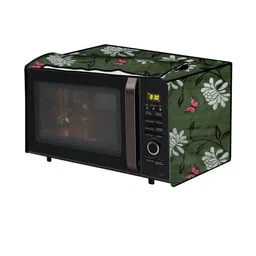 The Furnishing Tree PVC Waterproof Microwave Oven Cover Compatible for 17 L Solo 17PM-MEC2B Petals-picture-24