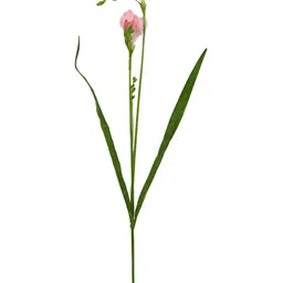 TAYHAA Pink 2 Pieces Freesia Artificial Flower With Pot image 2