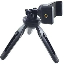 JANROCK Mini Tripod with Universal Mobile Attachment Extendable Upto 28cm Single Gimbal for Camera image 3