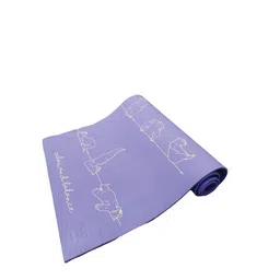 Yoga Mat For Kids, 5 mm thick, 150 x 60 cm, Soft and Warm, Purple Bear-image-61