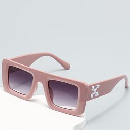 AUGEN Unisex Brown Lens & Brown Rectangle Sunglasses with-image-15