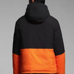 Jack & Jones Men Colourblocked Open Front Jacket with Patchwork image 2