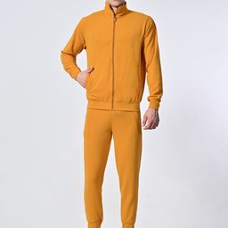 BAESD Polo Collar Long Sleeves Tracksuits-image-3