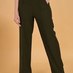 ETC Women Regular Fit Mid Rise Trouser-image-80