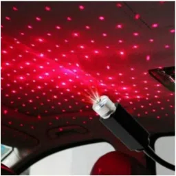 TOOLART -ZA-S304-USB CAR STAR LIGHT( PACK OF 1) Vehicle light bulb(RED)-16