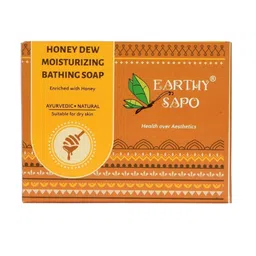 EARTHY SAPO Set Of 2 Honey Dew Moisturizing Bathing Soap - 100 g Each image 4