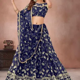 F Plus Fashion Multi Net Lehenga Choli image 3