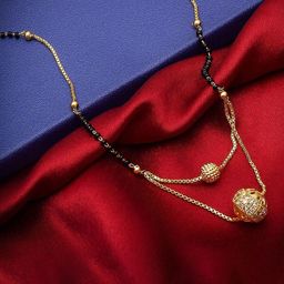 SUNHARI Gold-Plated Mangalsutra-46