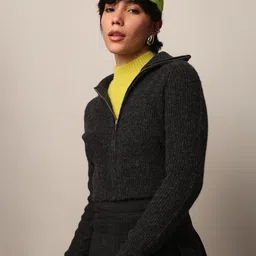 ONLY Women Pullover with Zip Detail Detail-image-66