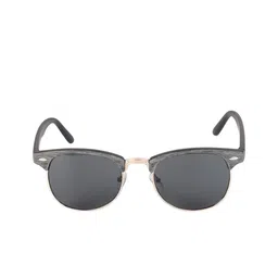 AUGEN Unisex Black Lens & Black Wayfarer Sunglasses with-image-48