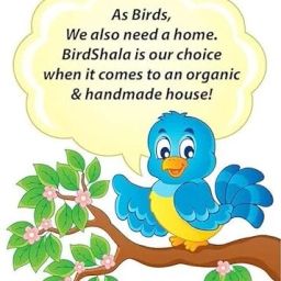 jia industries Corrugated Cardboard Sporrow Bird House Budgies and Finches with Air Ventilation and Mounting Hook Packaging Box image 4