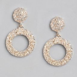 Forever New Gold-Plated Circular Hoop Earrings-6