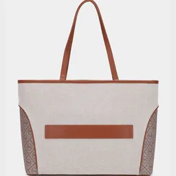 Mini west london Printed PU Structured Tote Bag image 5