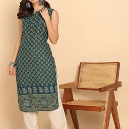 Vbuyz Women Ethnic Motifs Printed Kurta-picture-45