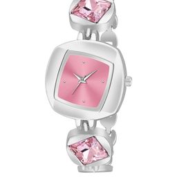SZN Women Stainless Steel Straps Analogue Watch Pari pinkSZNN-image-10