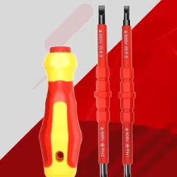 penggong Insulated Screwdriver Set with Magnetic Bits, Electrician's Tool Standard Screwdriver Set image 5
