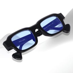 Peter Jones Eyewear Unisex Square Sunglasses with UV Protected Lens-16