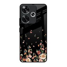 QRIOH Floral Printed Poco F6 5G Back Case Mobile Accessories-image-51