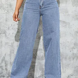 dolsia Women Straight Fit High-Rise Stretchable Jeans-picture-2
