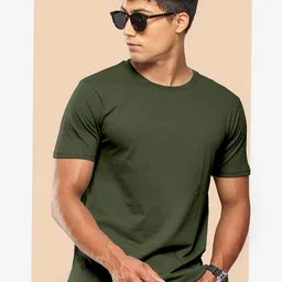 Q CUT Men Round Neck T-shirt-image-73
