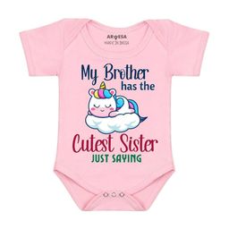 Arvesa Cutest Sister Printed Bodusuit-image-90