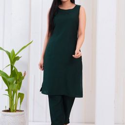 SAK JAIPUR Women Regular Kurta with Trousers-37