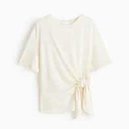 H&M Tie-Detail Top-23